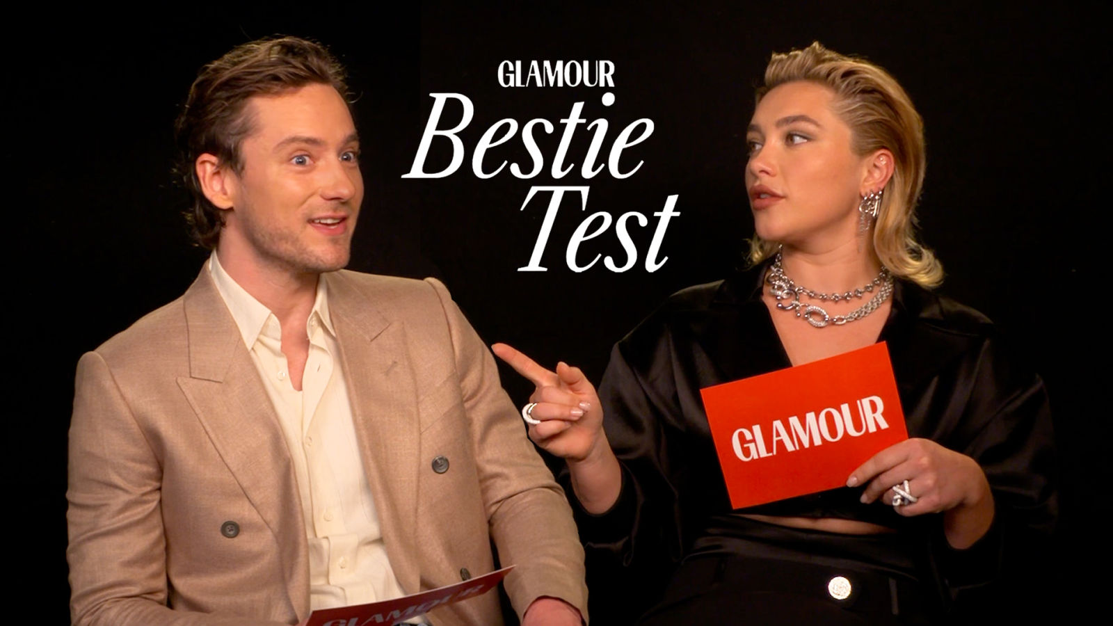 Florence Pugh & Lewis Pullman | Bestie Test