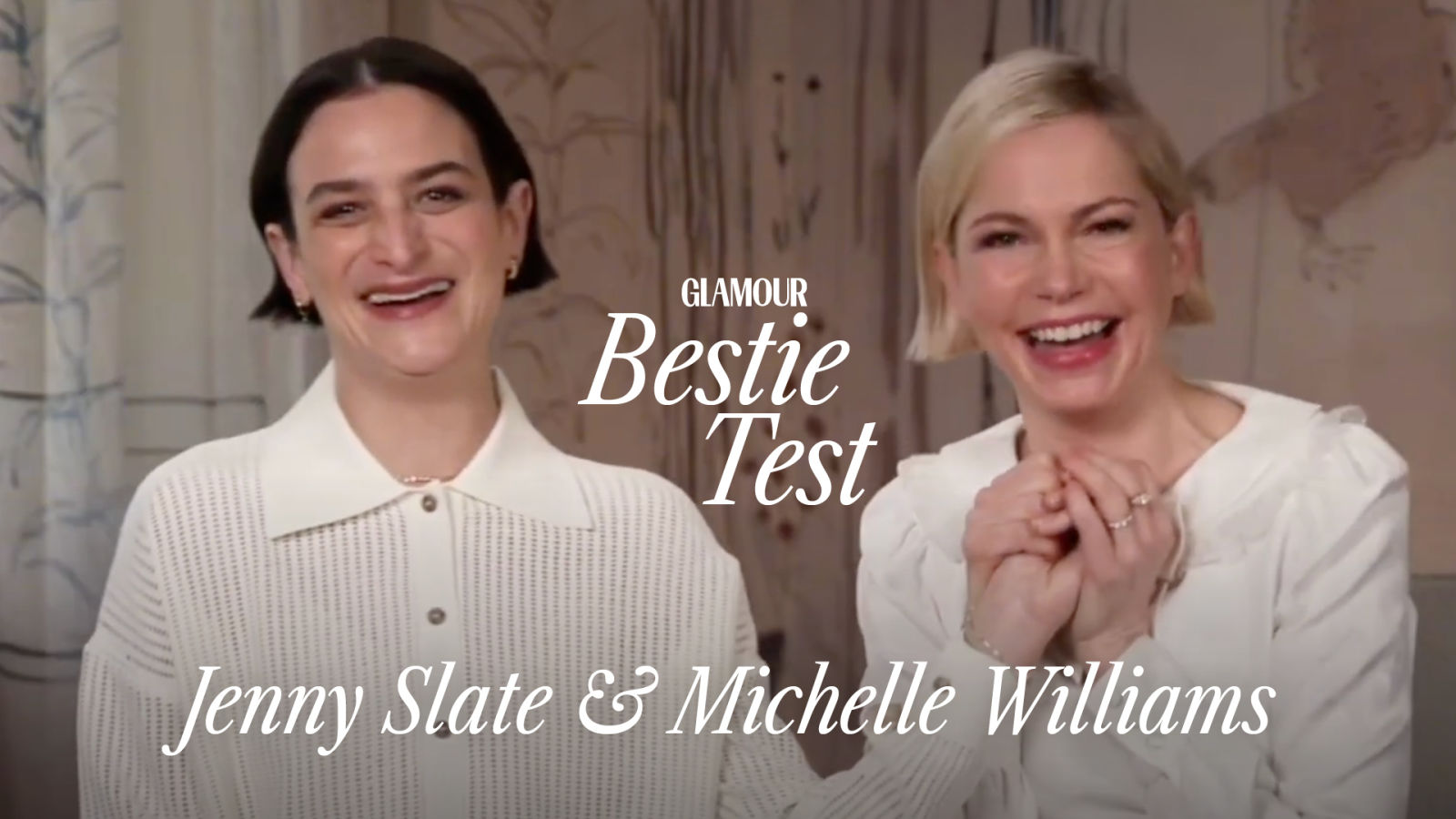Michelle Williams & Jenny Slate - Bestie Test