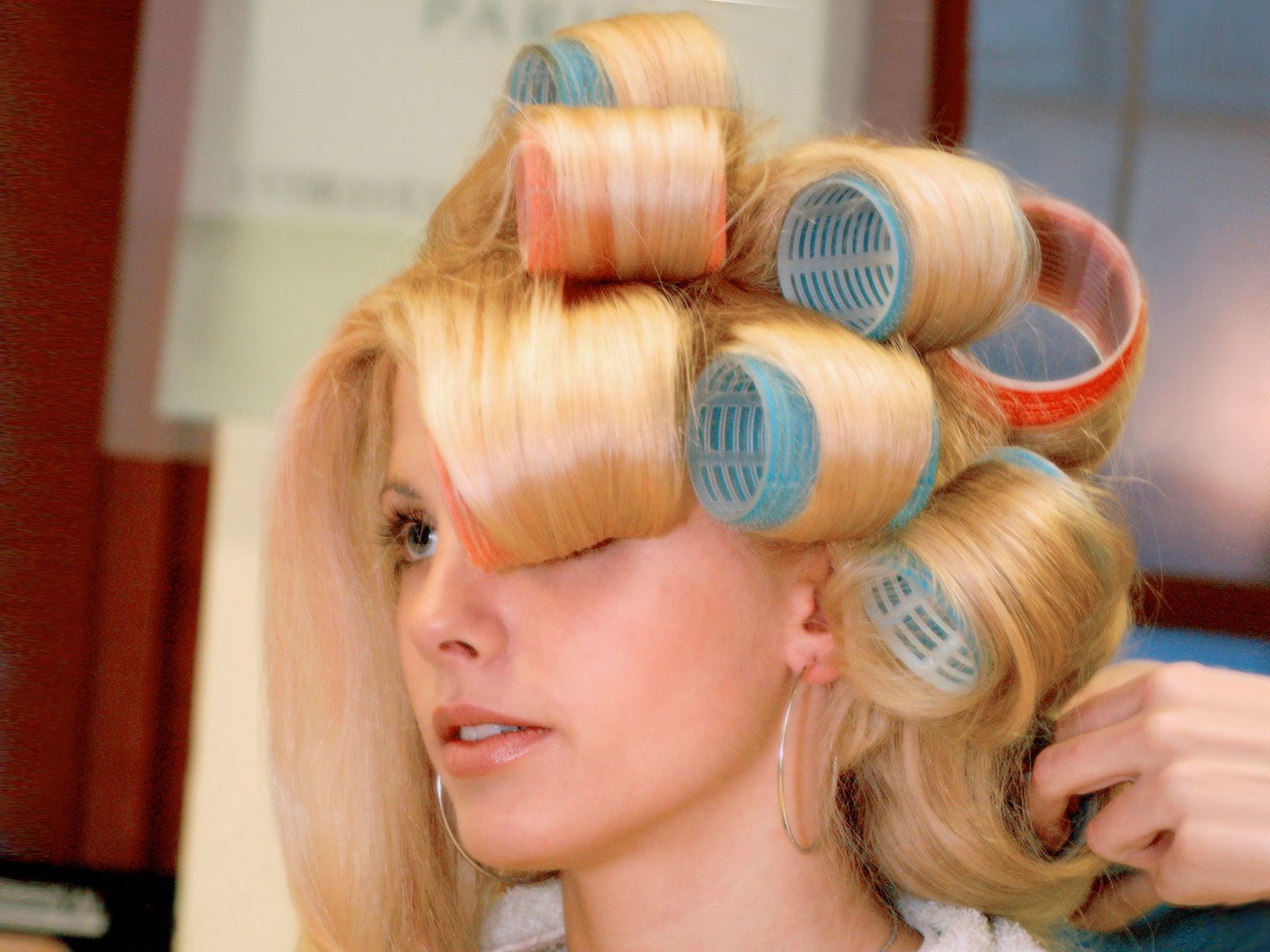 How to actually use hair rollers, because you're probably doing it wrong