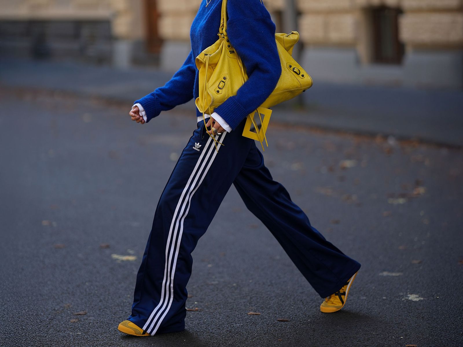 How to style sweatpants and still look chic this winter