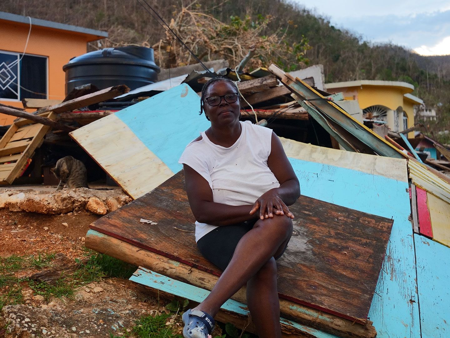 The women rebuilding community in Jamaica following Hurricane Melissa