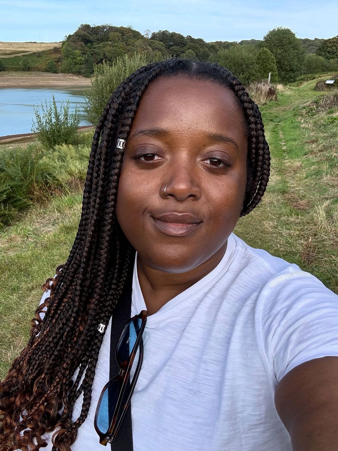 Image may contain Accessories Glasses Hair Person and Teen